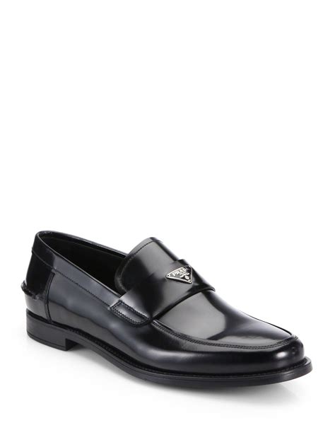 prada men's loafers sale